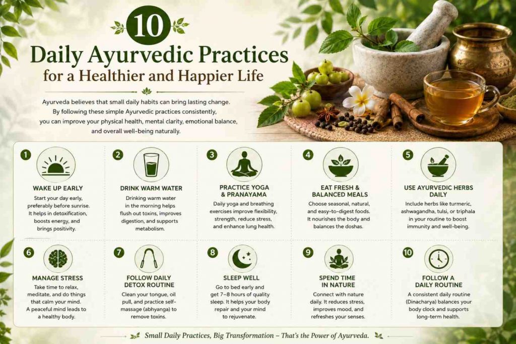 Daily Ayurvedic Habits
